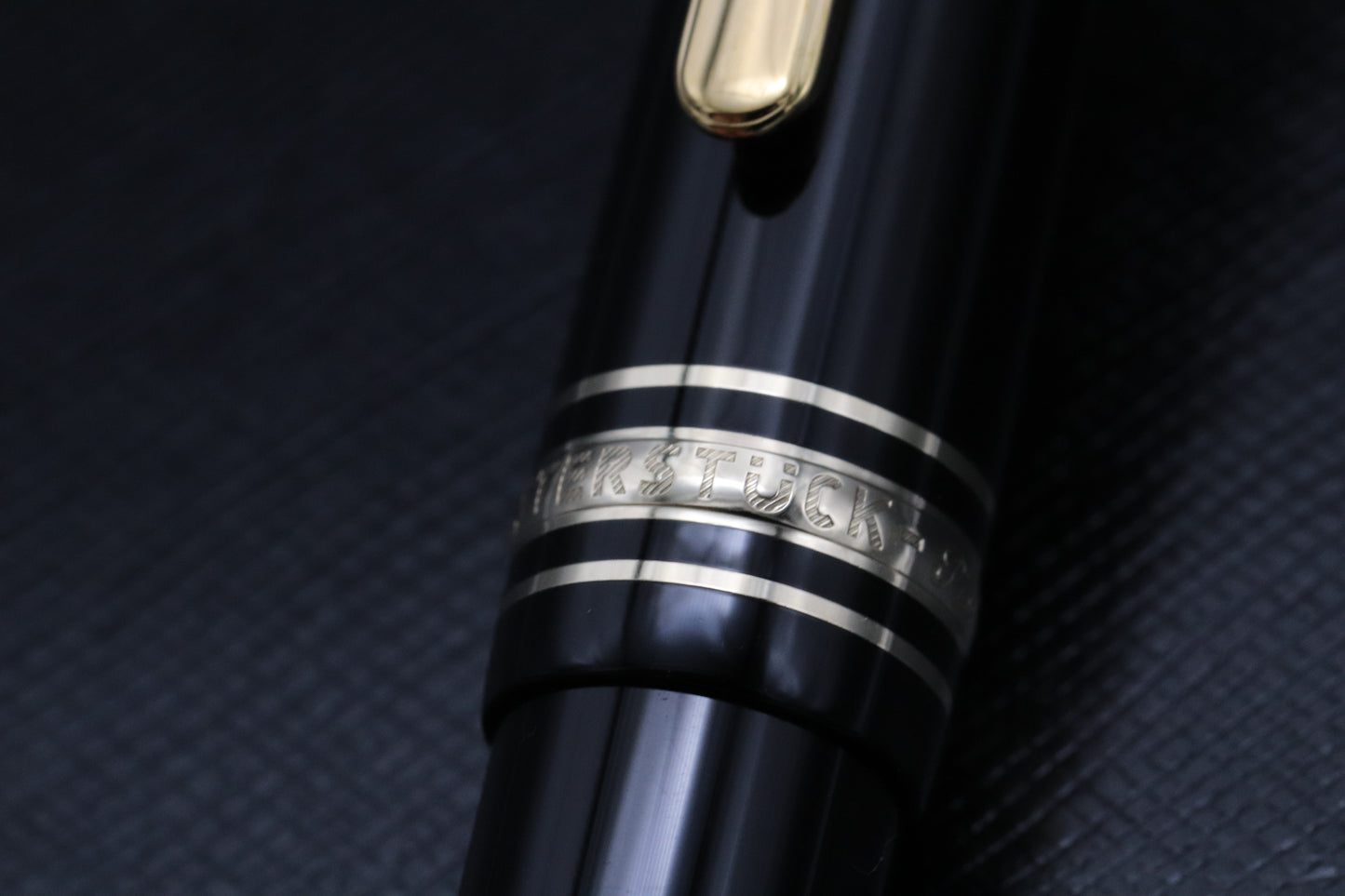Montblanc Meisterstuck 145 Classique Gold Coated Fountain Pen - NEVER INKED