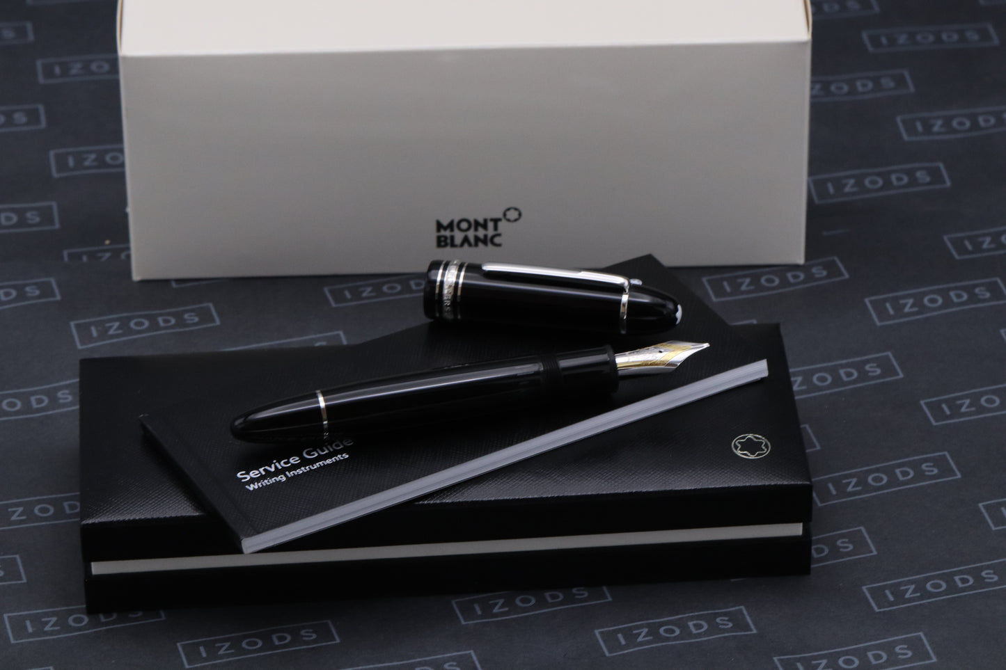 Montblanc Meisterstuck 149 Platinum-Coated Fountain Pen - Double Broad Nib