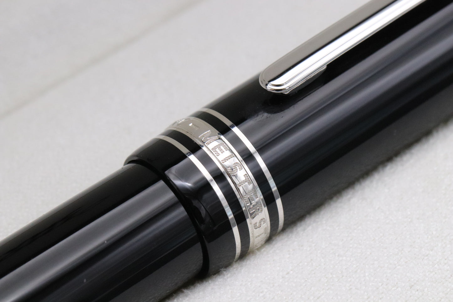 Montblanc Meisterstuck 149 Platinum-Coated Fountain Pen - Double Broad Nib