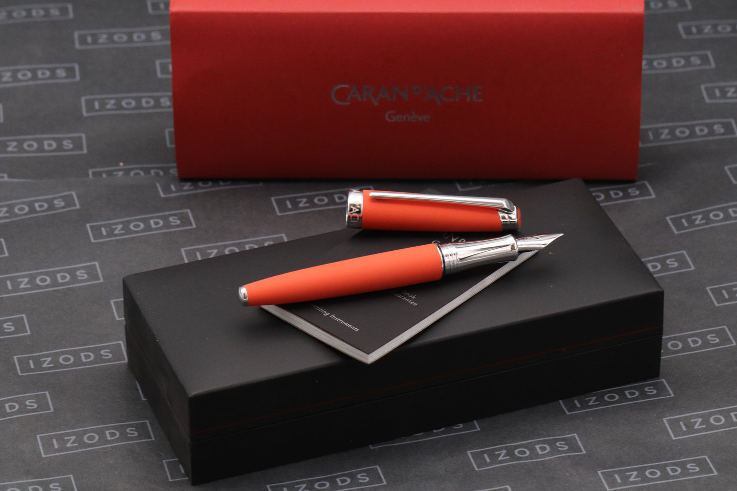 Caran d'Ache Leman Matte Coral Lacquer Fountain Pen