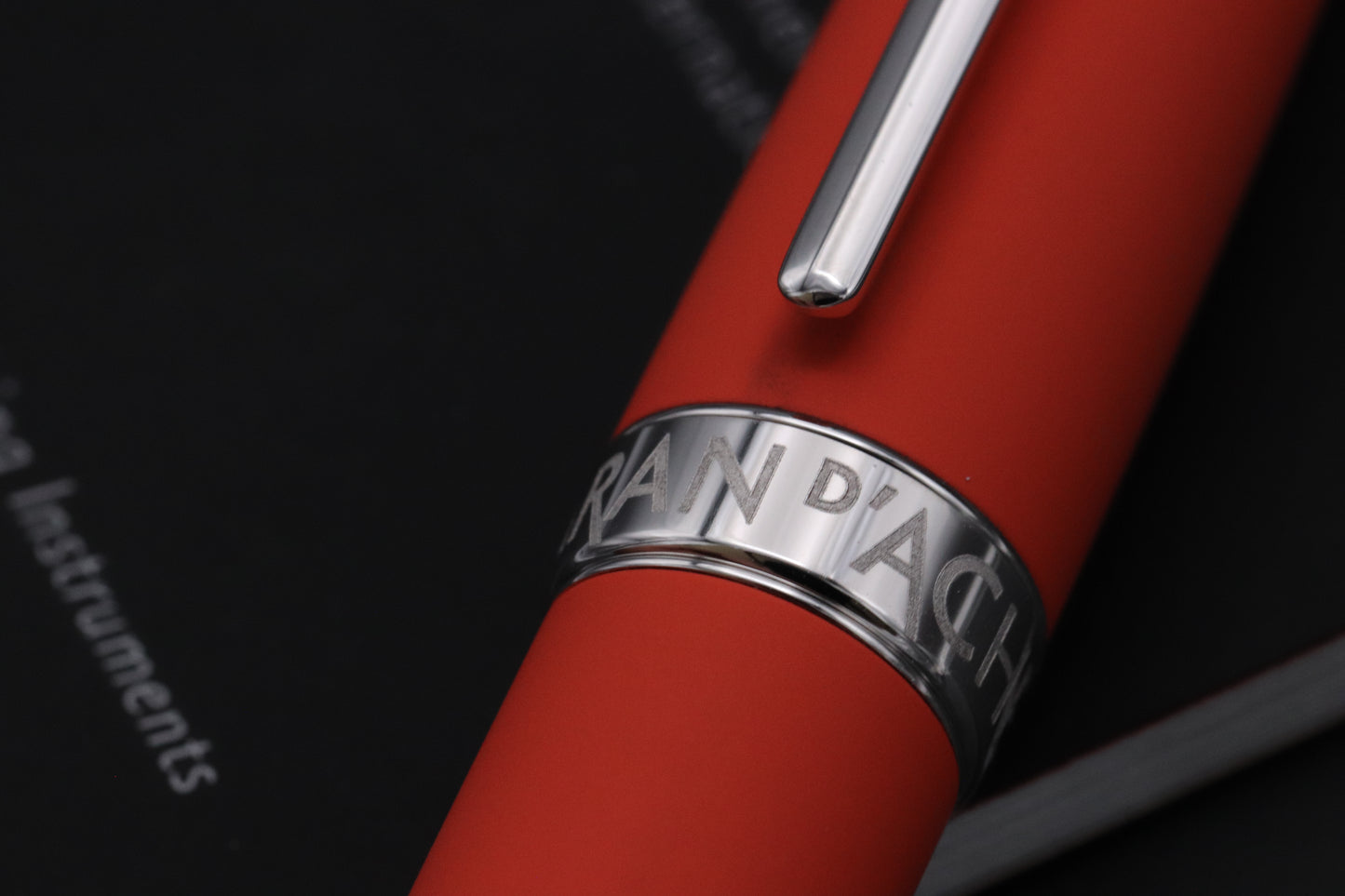 Caran d'Ache Leman Matte Coral Lacquer Fountain Pen