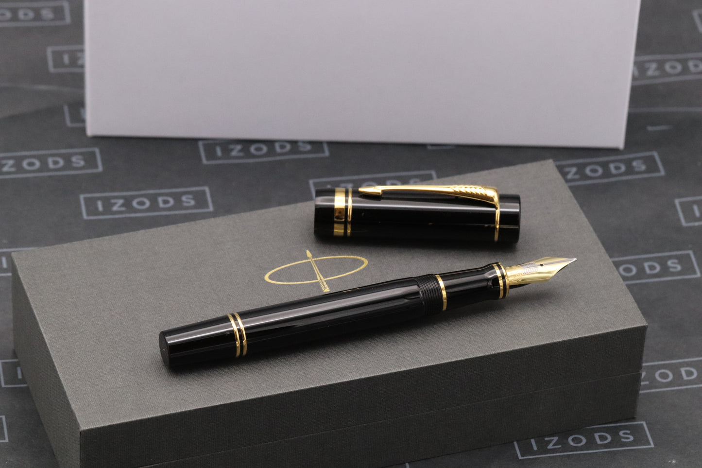 Parker Duofold Centennial Black GT Fountain Pen - MK1 - 1993