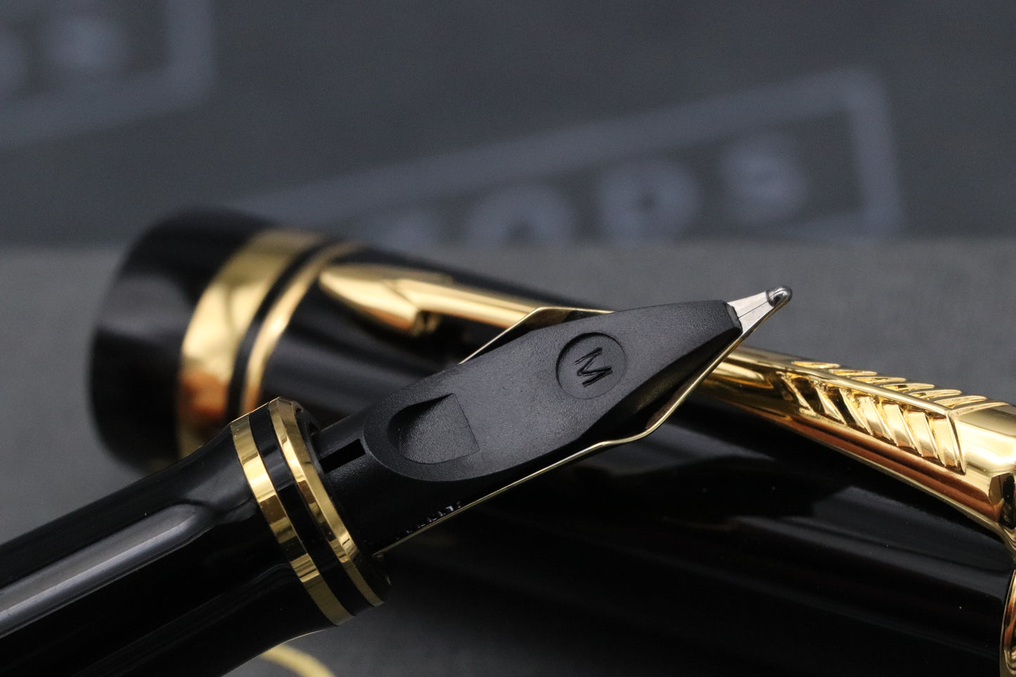 Parker Duofold Centennial Black GT Fountain Pen - MK1 - 1993