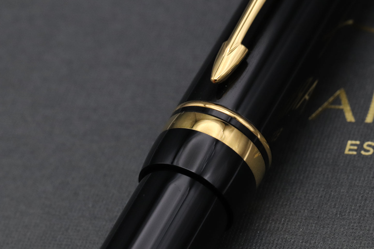Parker Duofold Centennial Black GT Fountain Pen - MK1 - 1993