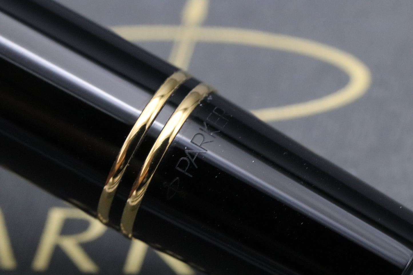 Parker Duofold Centennial Black GT Fountain Pen - MK1 - 1993