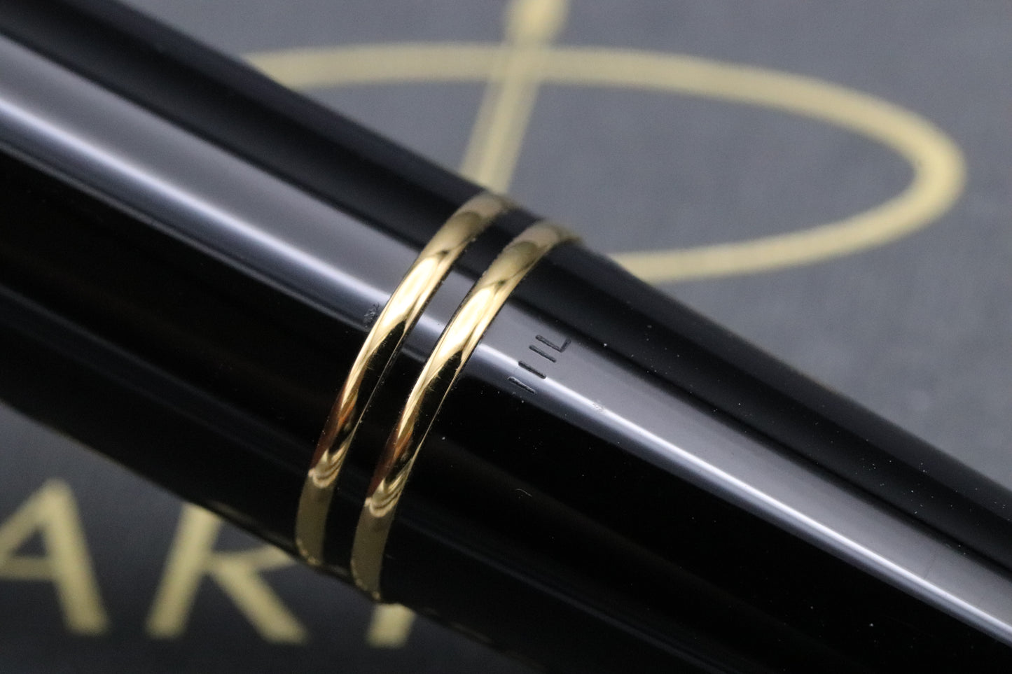 Parker Duofold Centennial Black GT Fountain Pen - MK1 - 1993