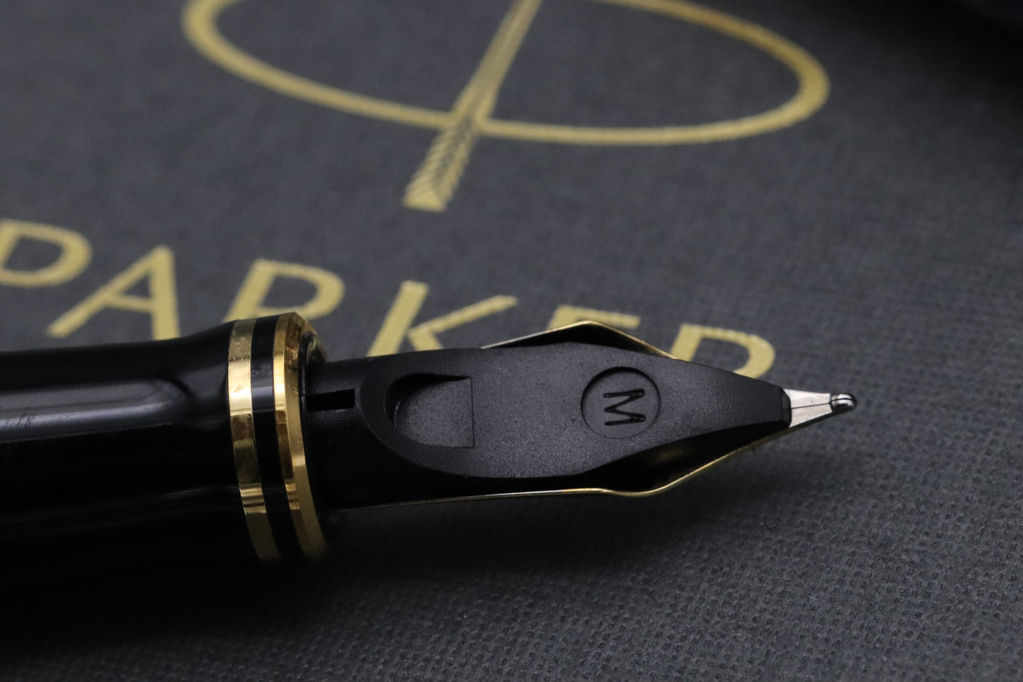 Parker Duofold Centennial Blue Marble Fountain Pen - MK1 - 1990
