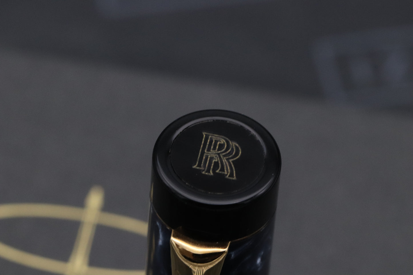 Parker Duofold Centennial Blue Marble Fountain Pen - MK1 - 1990
