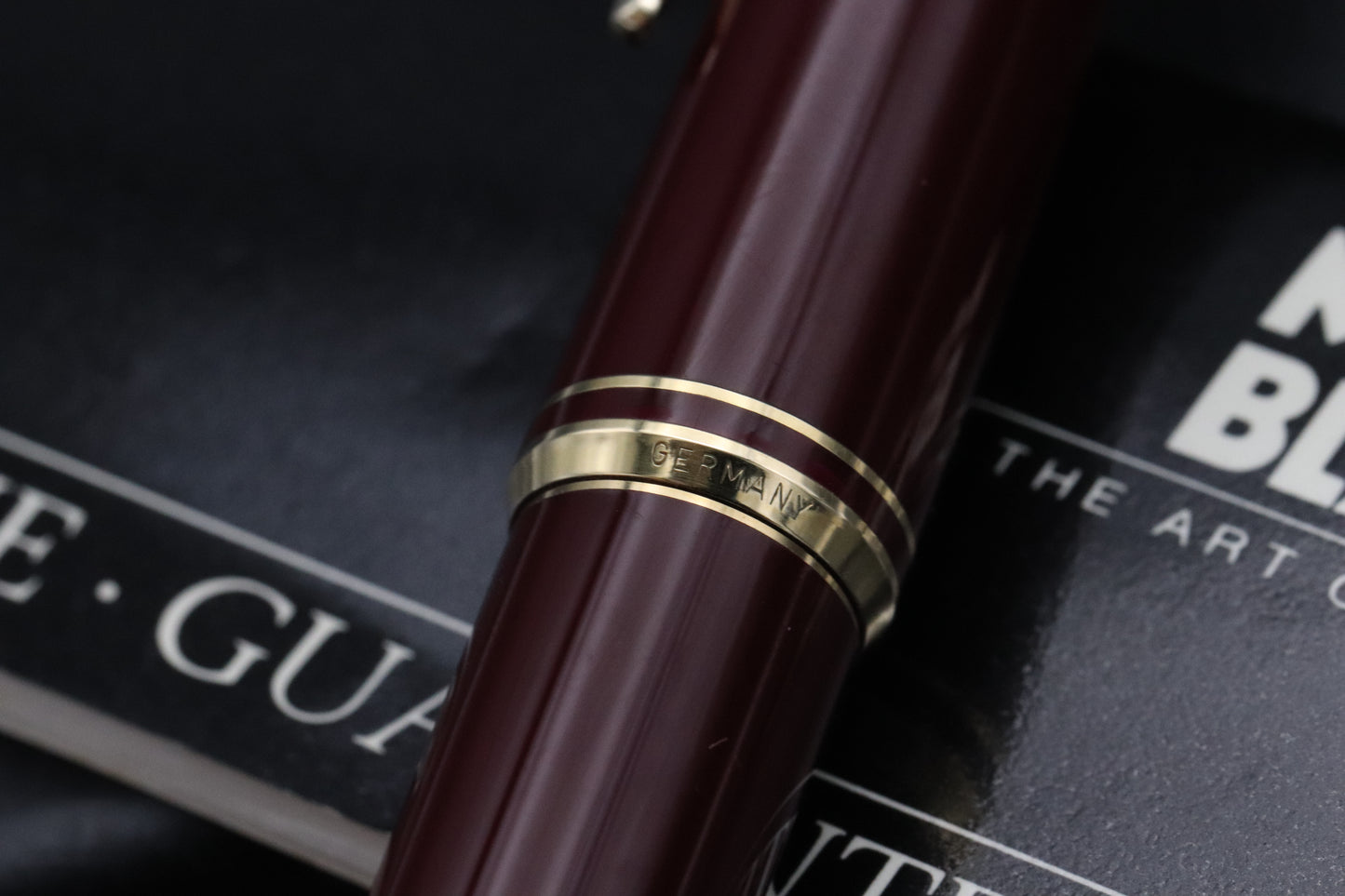 Montblanc 221 Bordeaux Fountain Pen - EF Nib