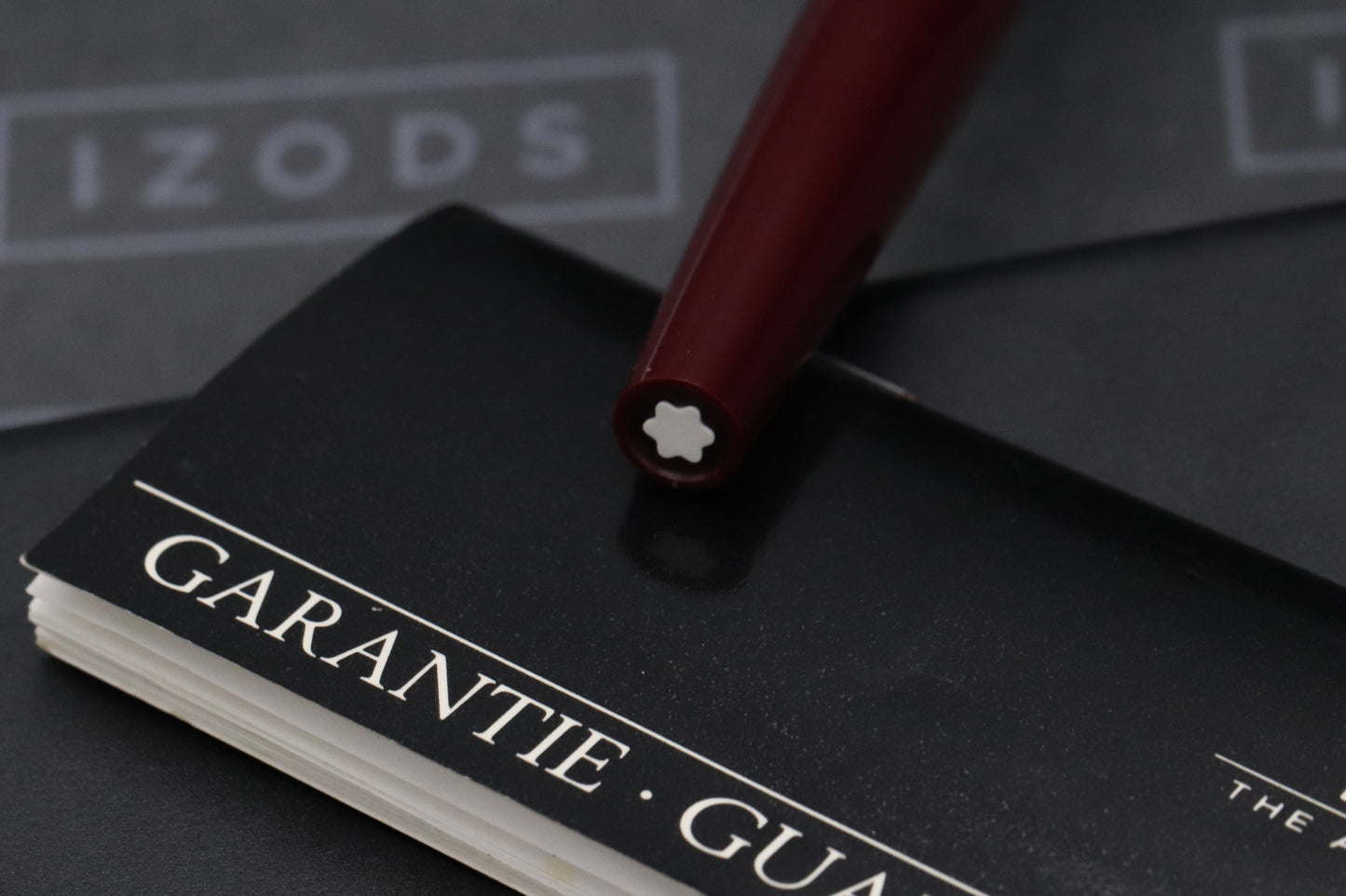 Montblanc 221 Bordeaux Fountain Pen - EF Nib