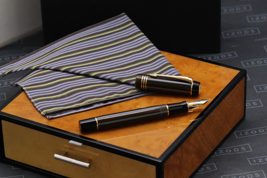 Parker Centennial Chocolate Pinstripe Special Edition Fountain Pen - UNUSED