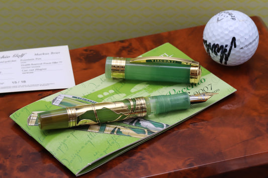 Visconti Ponte Vecchio Golf LE18 Markus Brier Fountain Pen - NEVER INKED