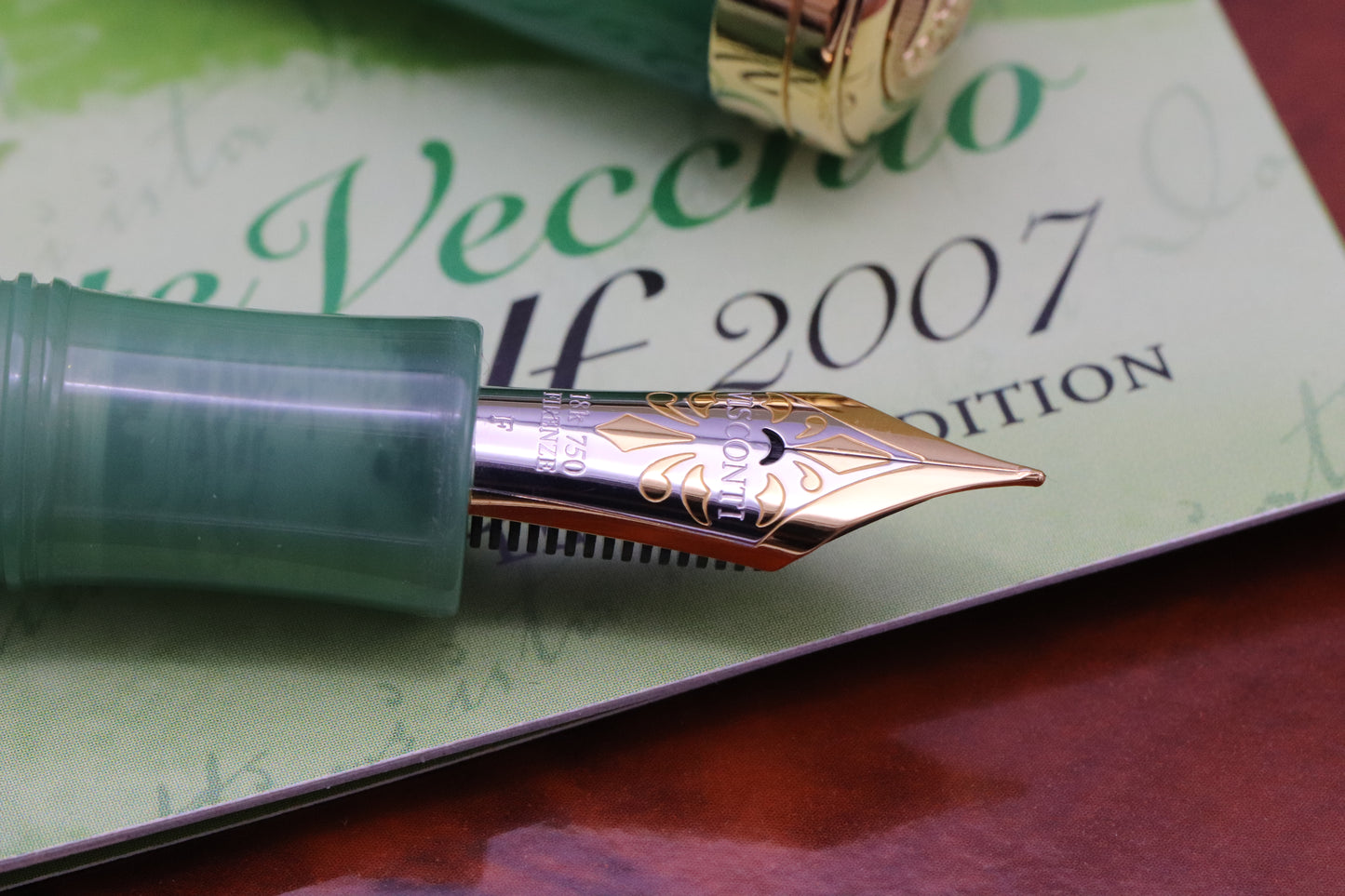 Visconti Ponte Vecchio Golf LE18 Markus Brier Fountain Pen - NEVER INKED