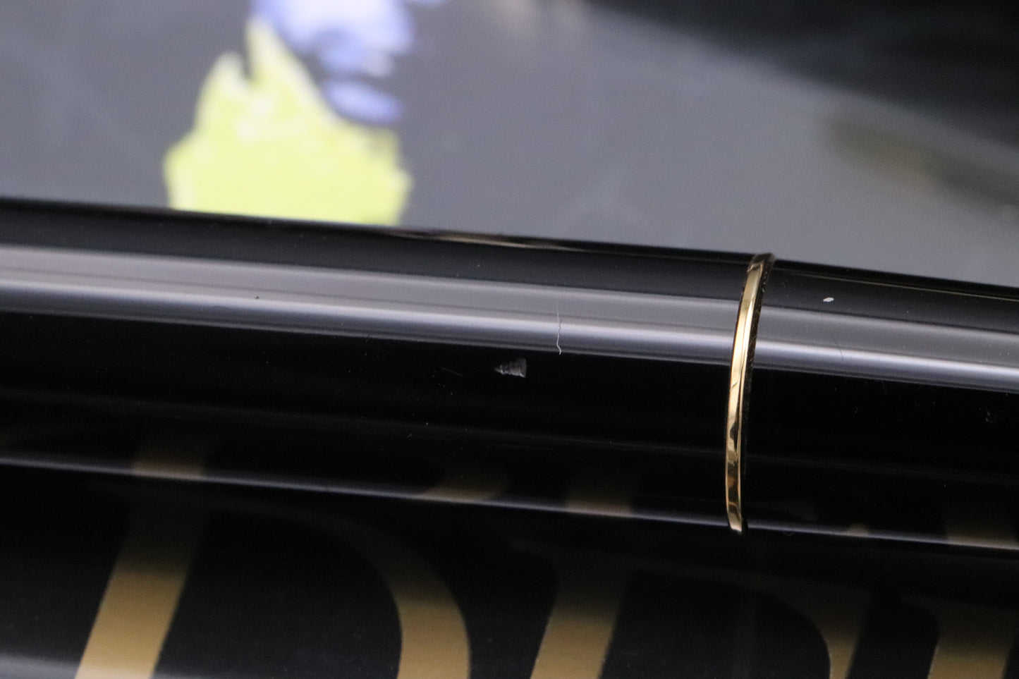 Montblanc Meisterstück 114 Mozart Gold-Coated Fountain Pen - Broad Nib