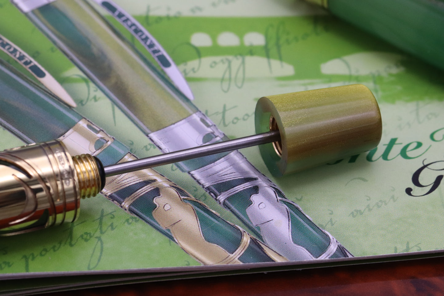 Visconti Ponte Vecchio Golf LE18 Markus Brier Fountain Pen - NEVER INKED