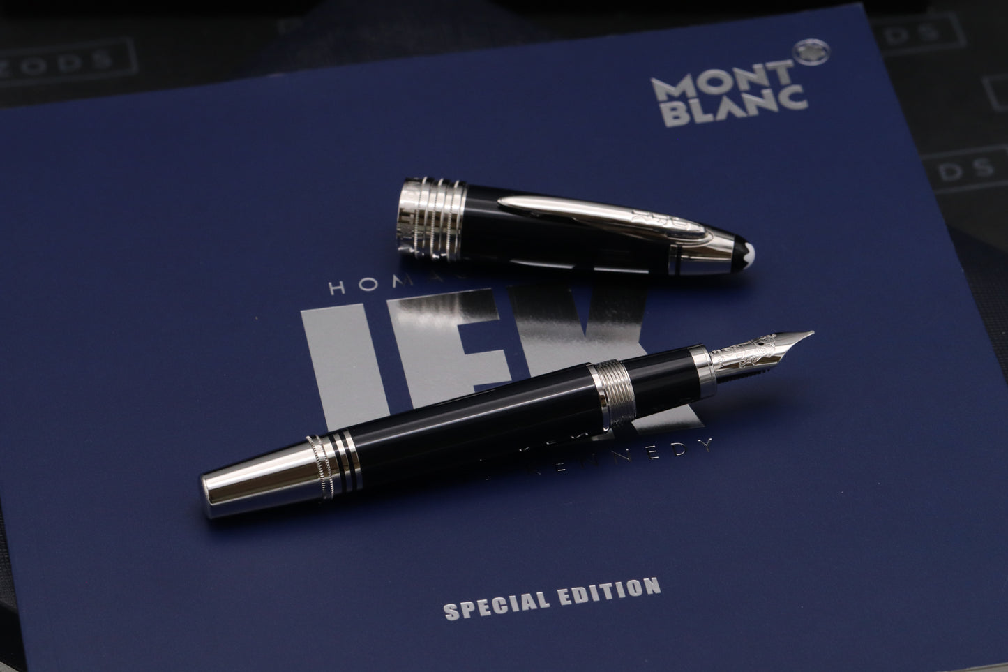 Montblanc Great Characters JFK Blue Special Edition Fountain Pen