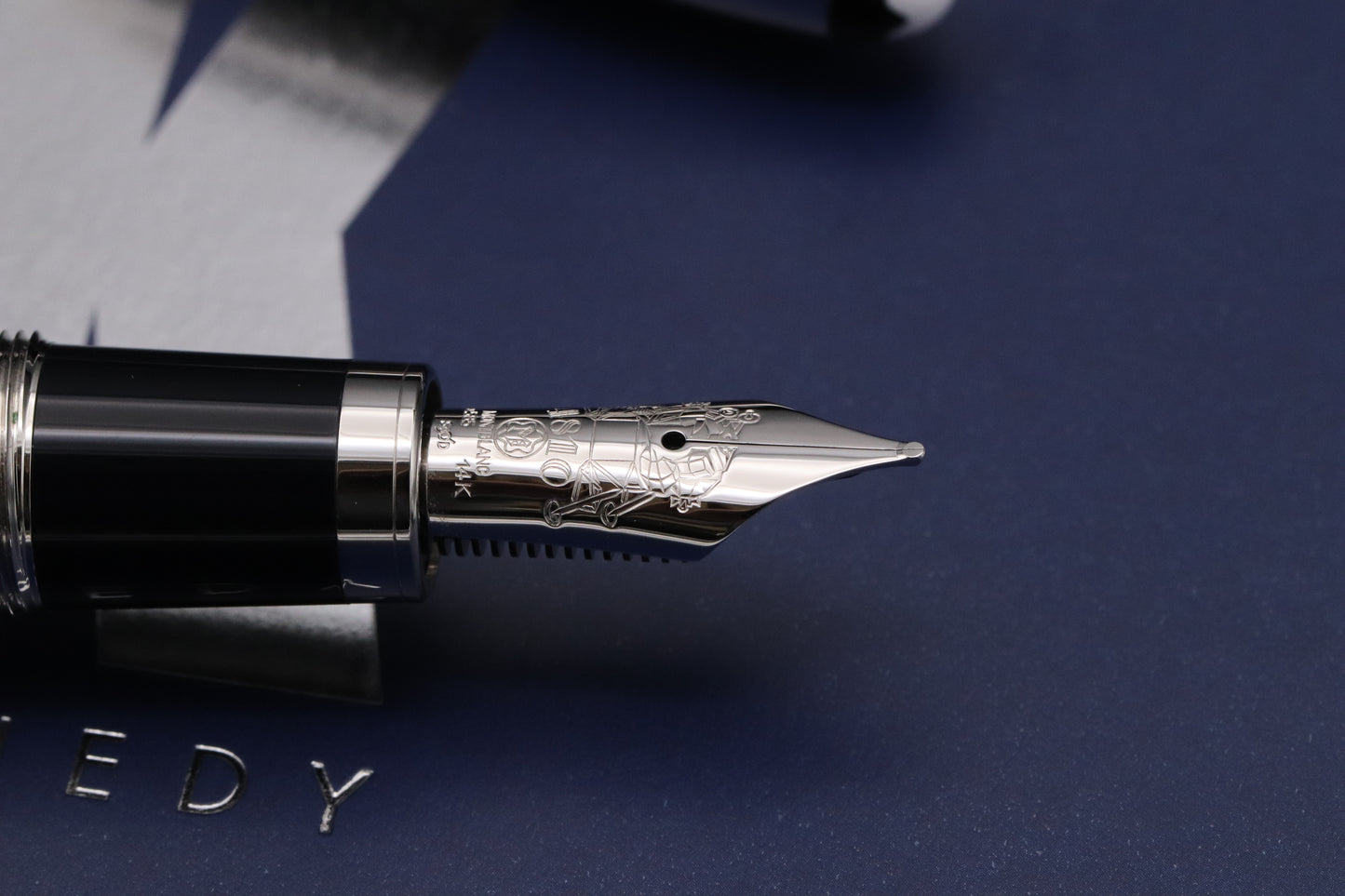 Montblanc Great Characters JFK Blue Special Edition Fountain Pen