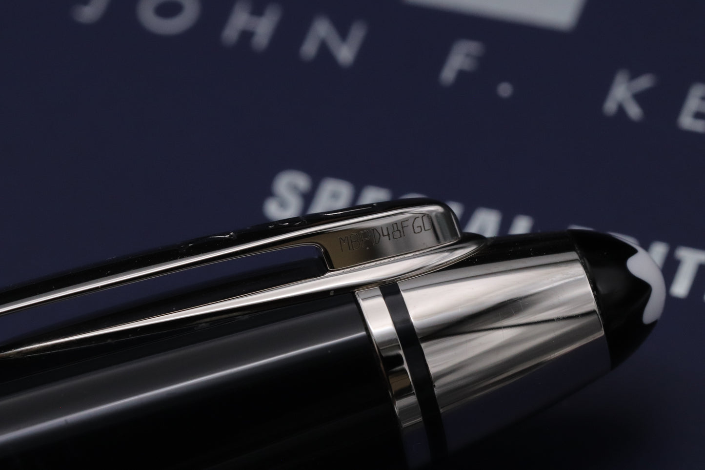 Montblanc Great Characters John F. Kennedy JFK Blue Rollerball Pen