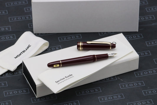 Montblanc Meisterstuck Classique Burgundy 2025 Fountain Pen - NEW