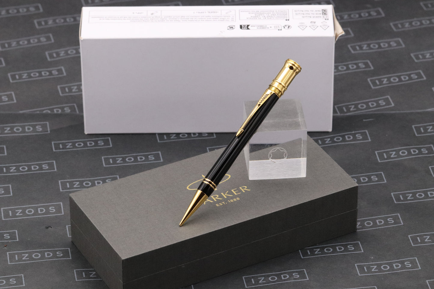 Parker Duofold Black GT Mechanical Pencil - MK1 - 1992
