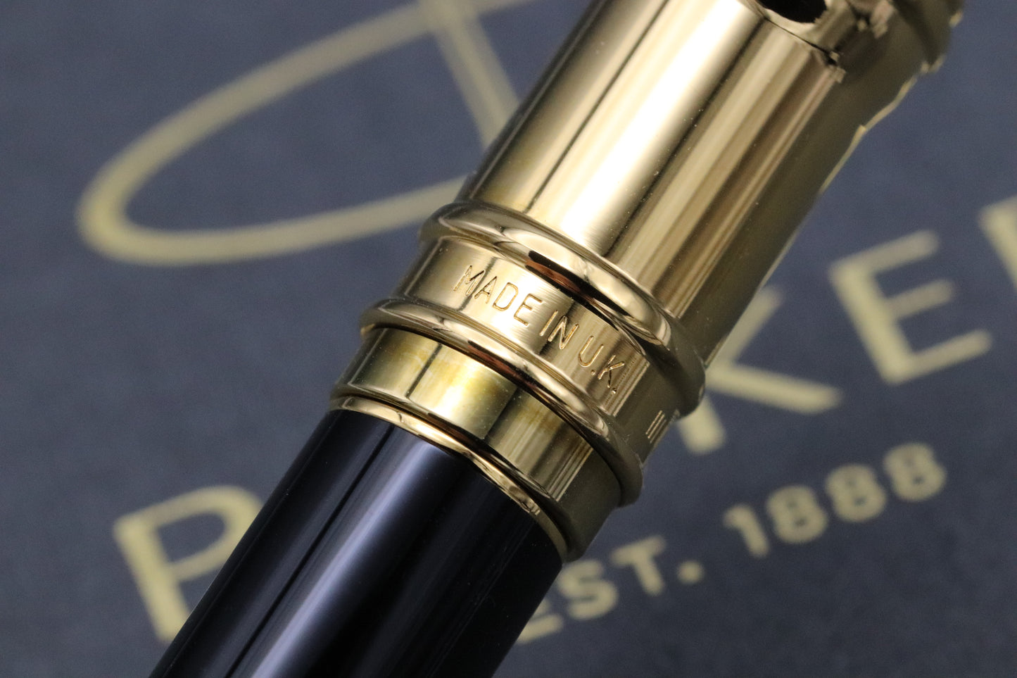 Parker Duofold Black GT Mechanical Pencil - MK1 - 1992