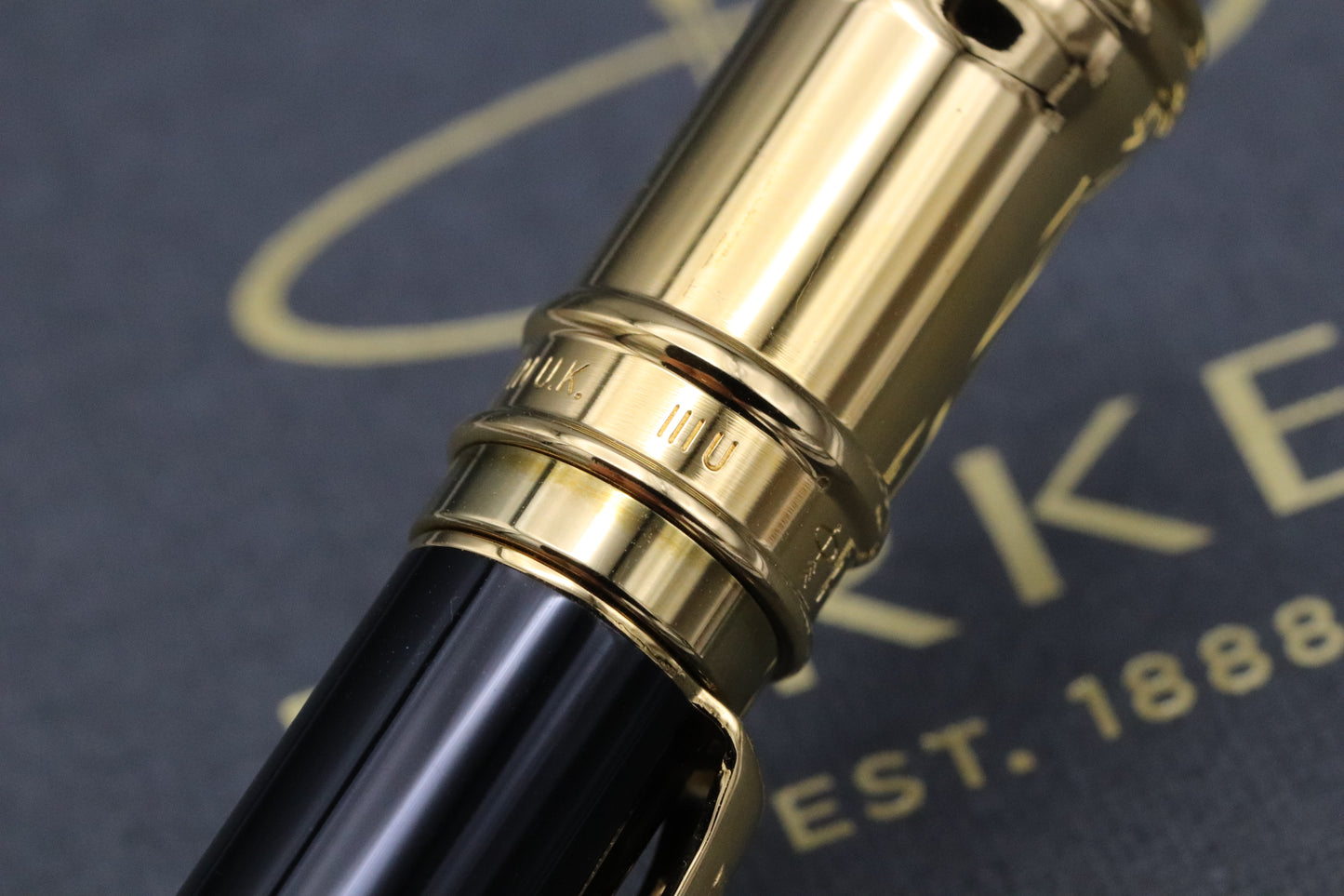 Parker Duofold Black GT Mechanical Pencil - MK1 - 1992