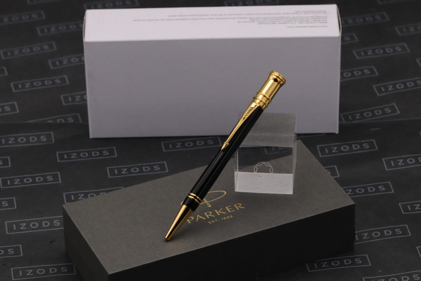 Parker Duofold Black GT Ballpoint Pen - MK1 - 1992
