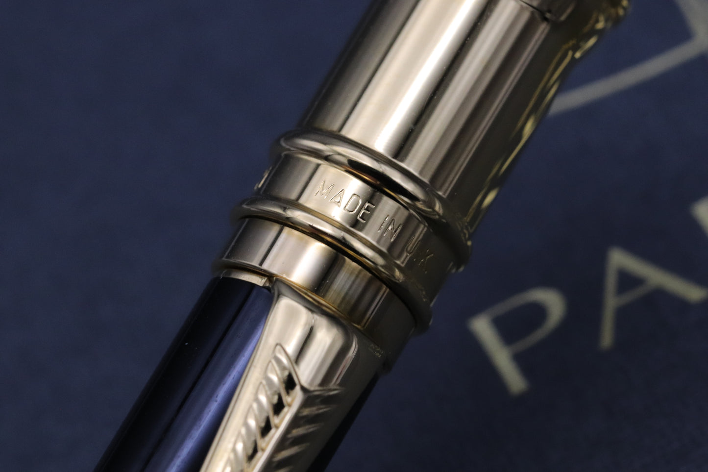 Parker Duofold Black GT Ballpoint Pen - MK1 - 1992