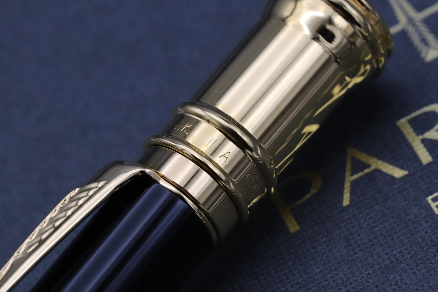 Parker Duofold Black GT Ballpoint Pen - MK1 - 1992