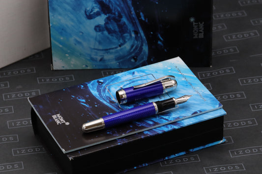Montblanc Writers Edition Jules Verne Fountain Pen - UNUSED