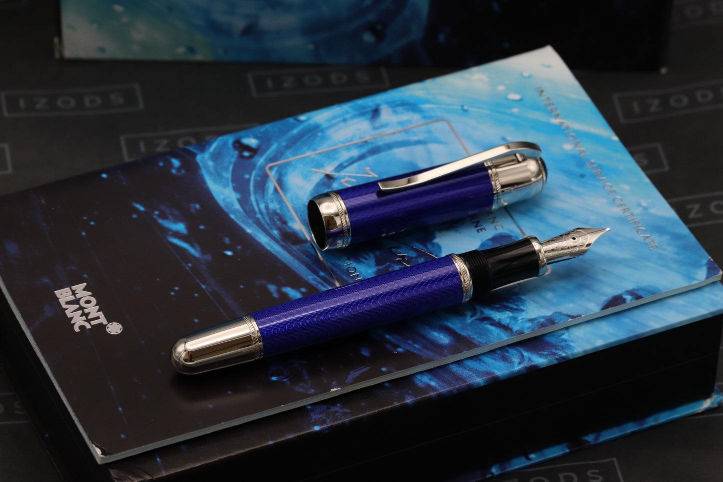 Montblanc Writers Edition Jules Verne Fountain Pen - UNUSED