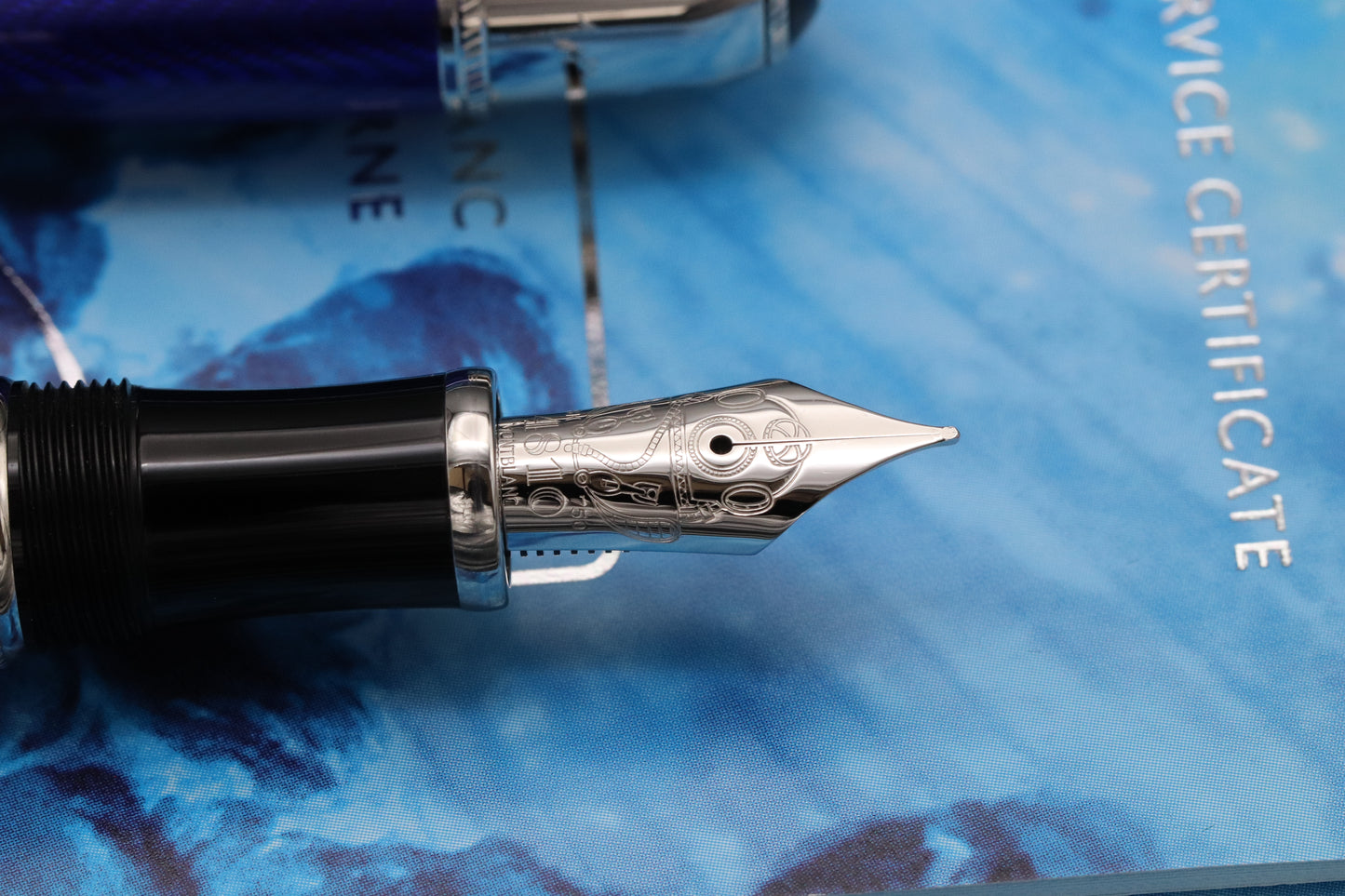 Montblanc Writers Edition Jules Verne Fountain Pen - UNUSED