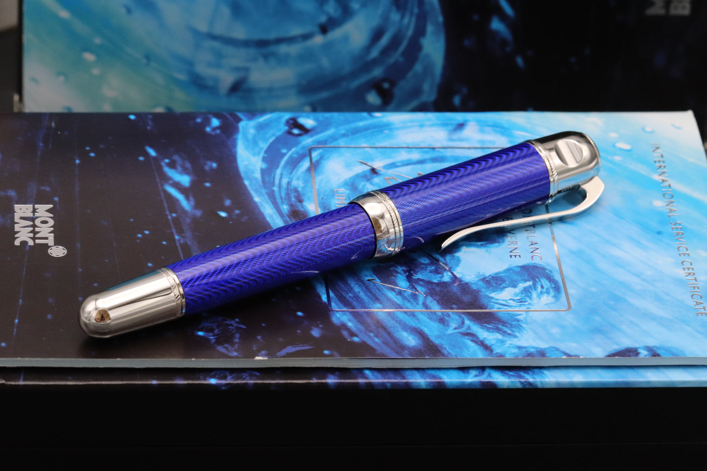 Montblanc Writers Edition Jules Verne Fountain Pen - UNUSED