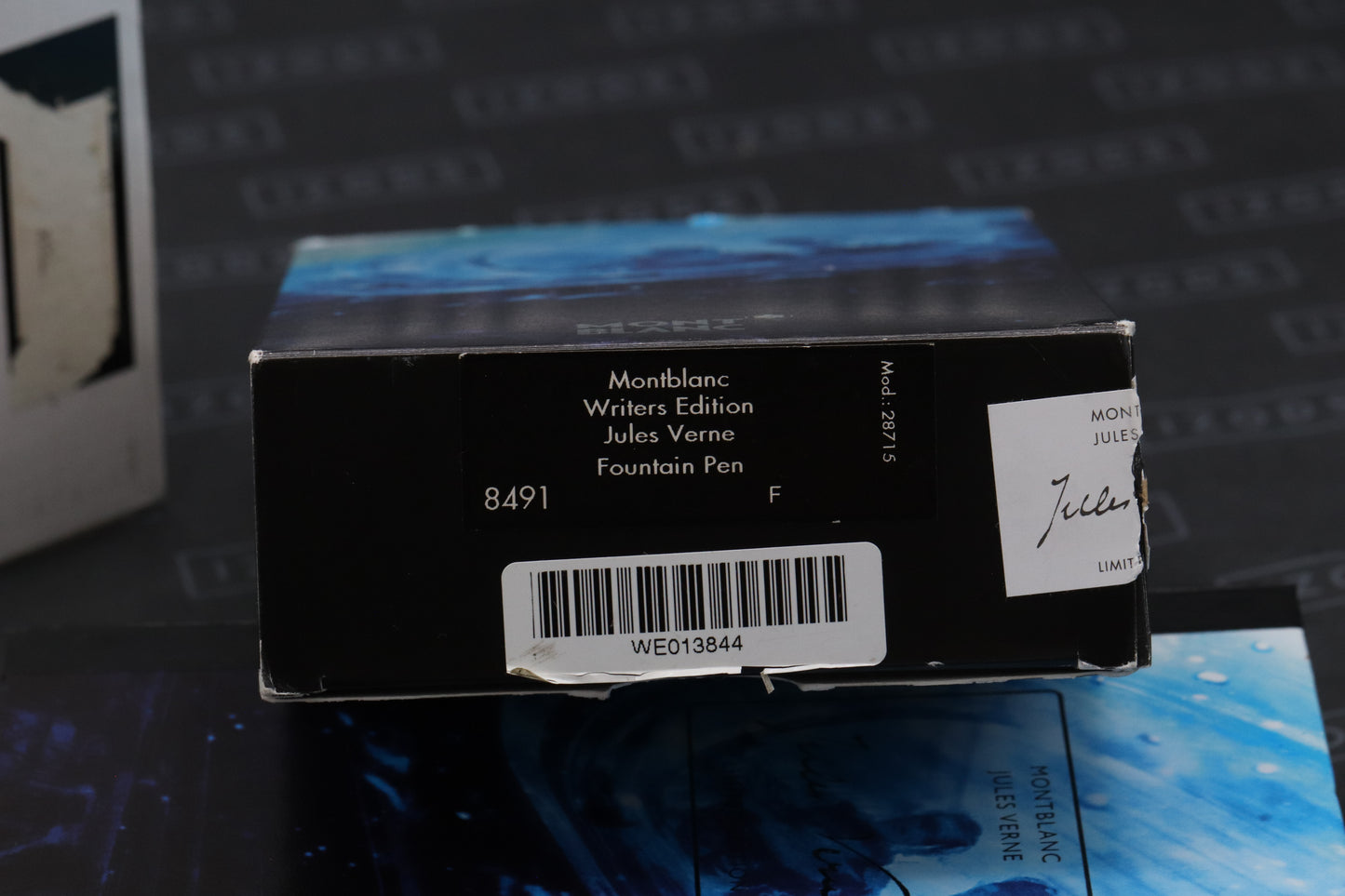 Montblanc Writers Edition Jules Verne Fountain Pen - UNUSED