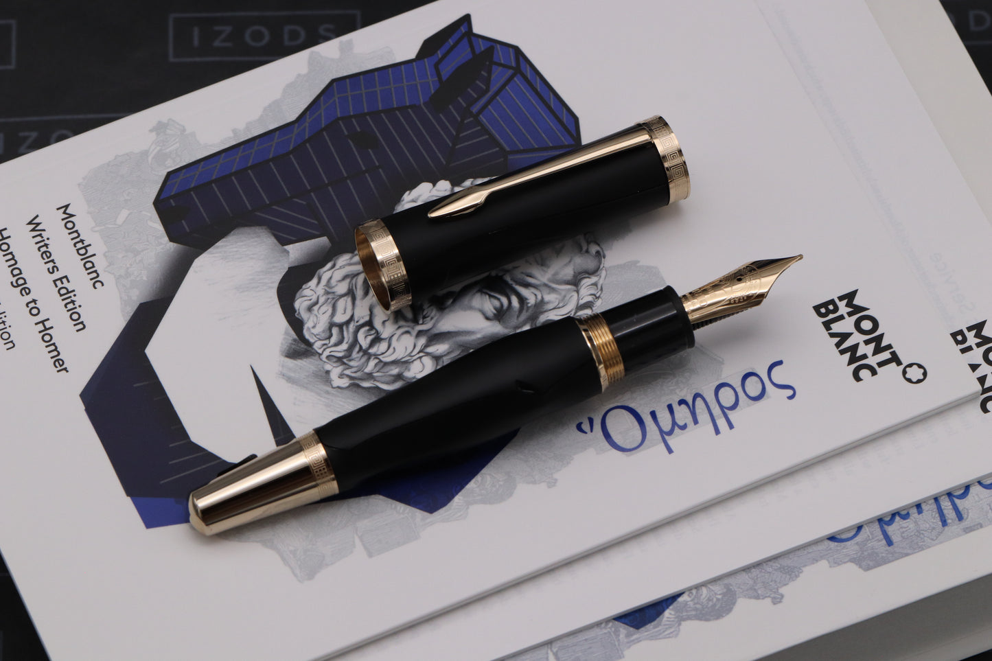 Montblanc Writers Edition Homage to Homer 9800 Fountain Pen - UNUSED