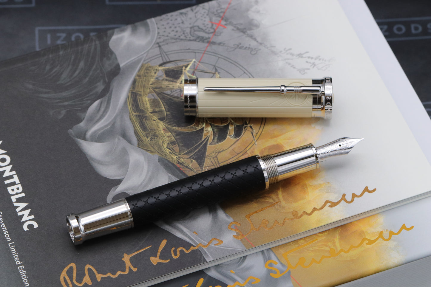 Montblanc Writers Edition Robert Louis Stevenson Fountain Pen - INKED ONCE