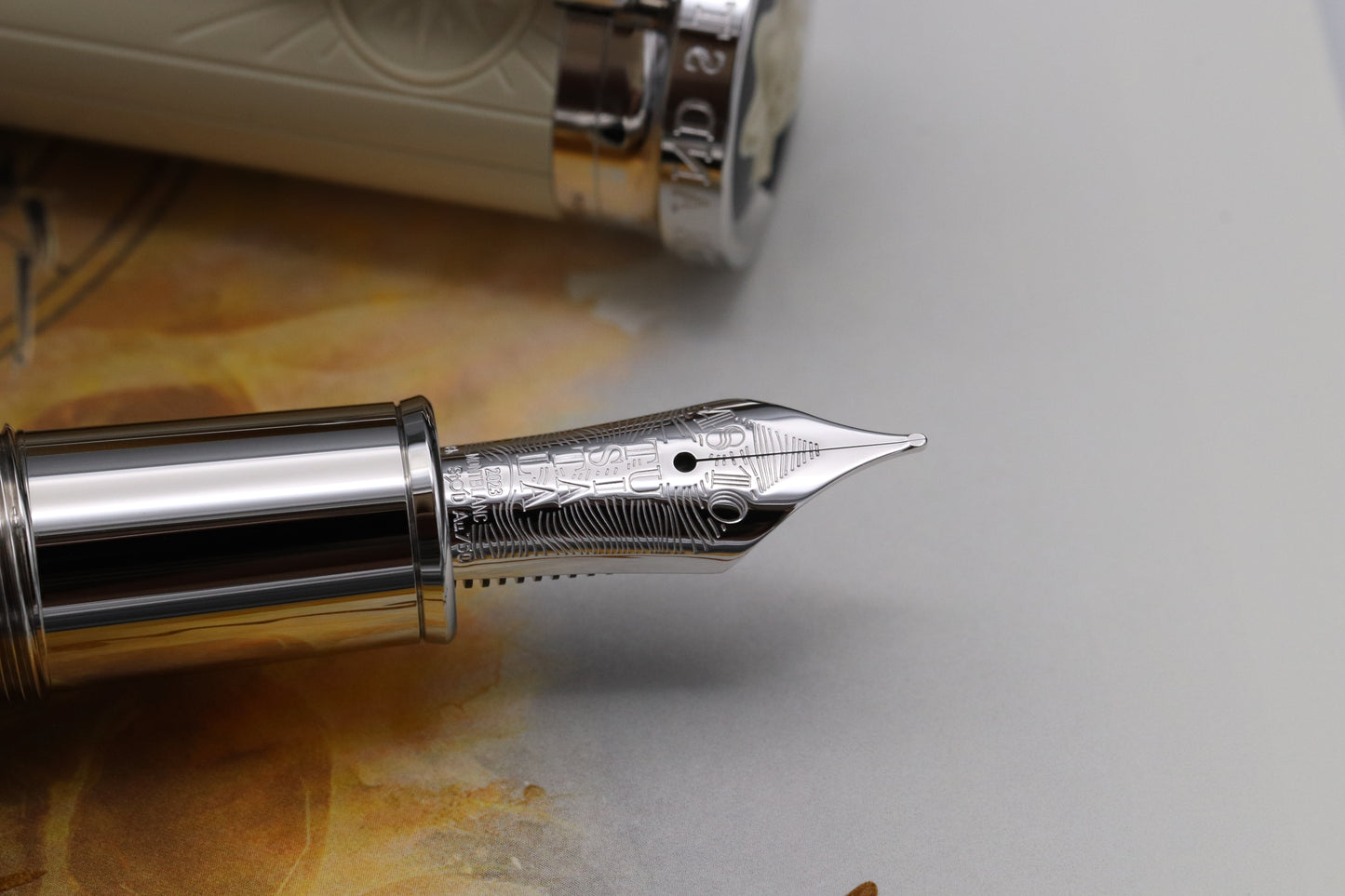 Montblanc Writers Edition Robert Louis Stevenson Fountain Pen - INKED ONCE