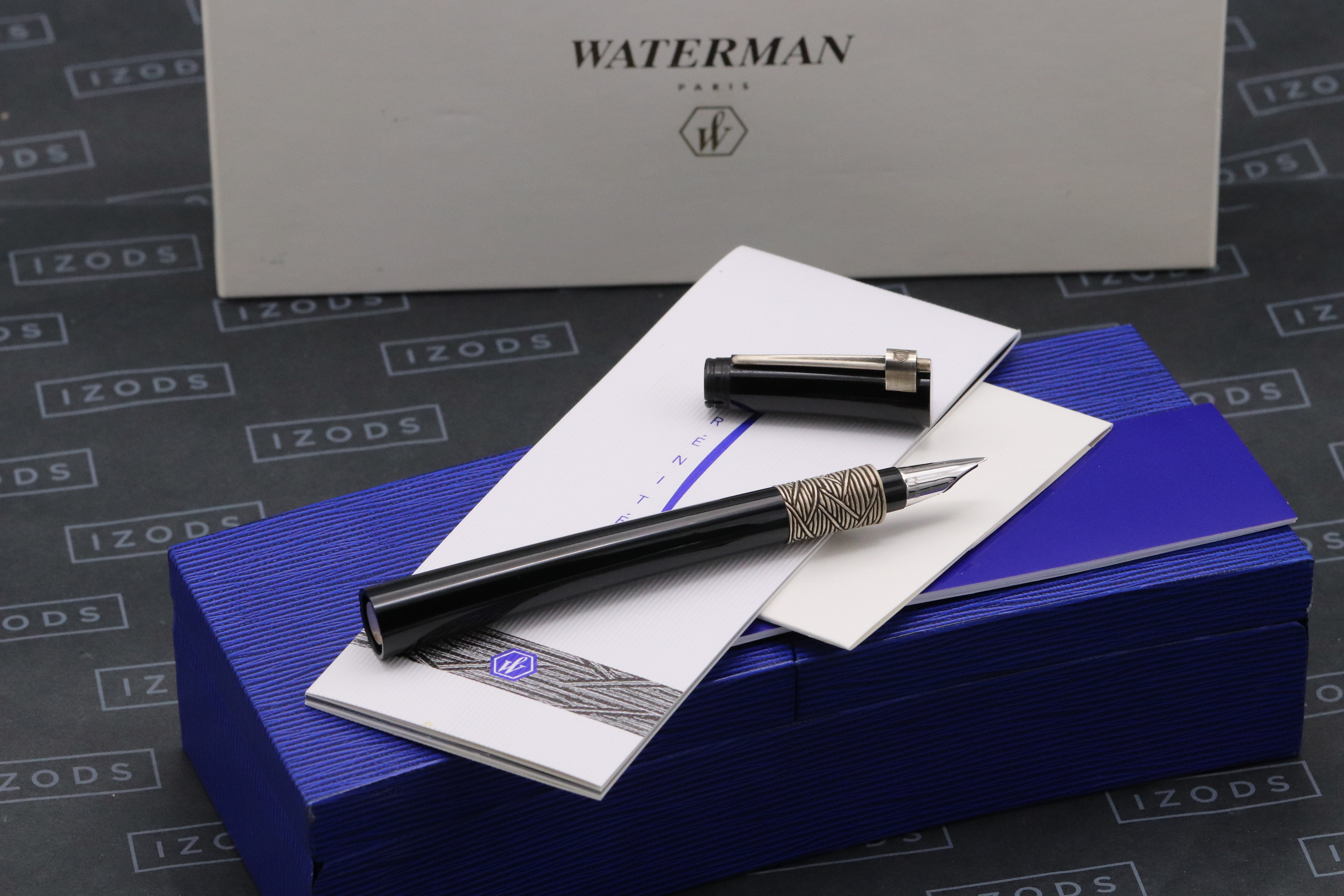 Waterman Serenite Black Fountain Pen – IZODS