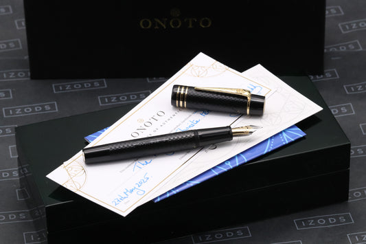 Onoto Magna The Ebonite Vermeil Fountain Pen - UNUSED - Number 1/999