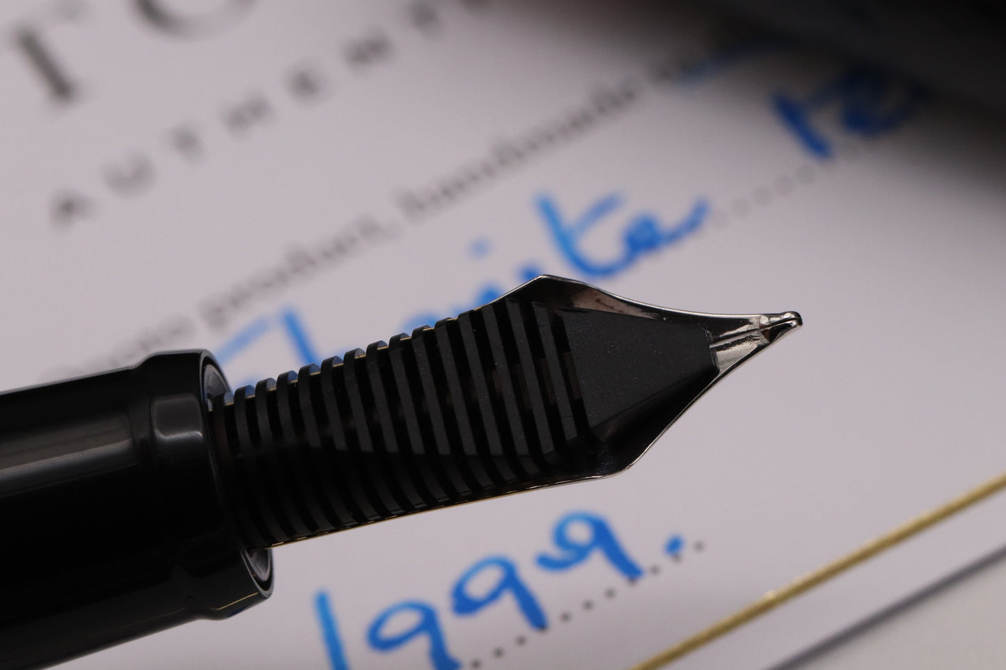 Onoto Magna The Ebonite Vermeil Fountain Pen - UNUSED - Number 1/999