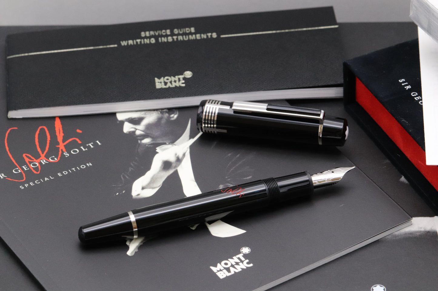 Montblanc Donation Series Georg Solti Special Edition Fountain Pen - UNUSED