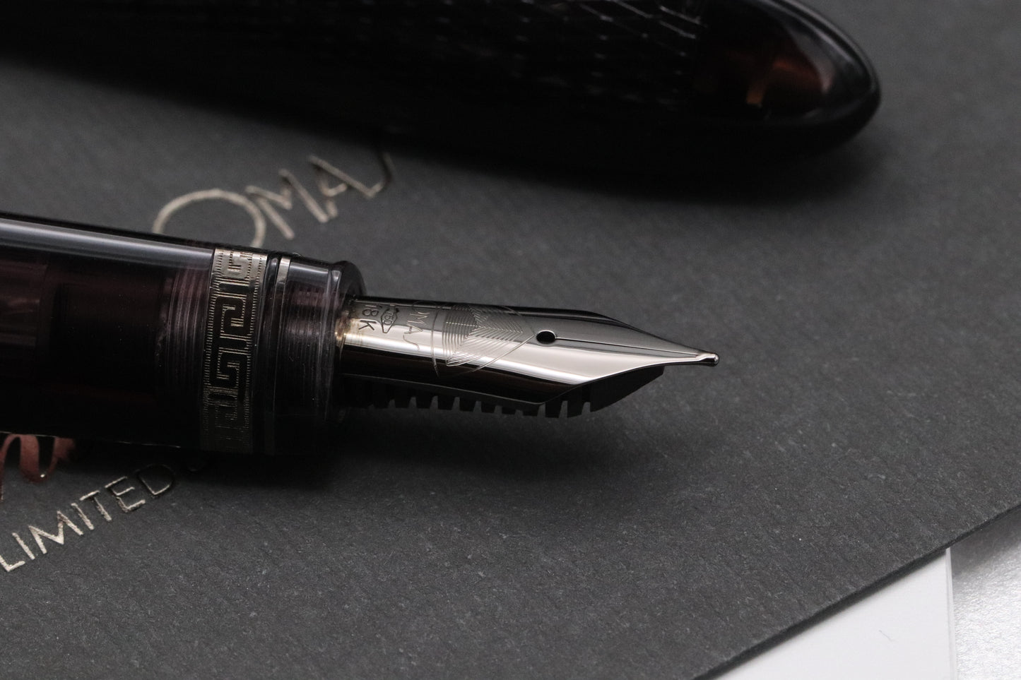 OMAS 360 Vintage Smoke Limited Edition Fountain Pen - UNUSED