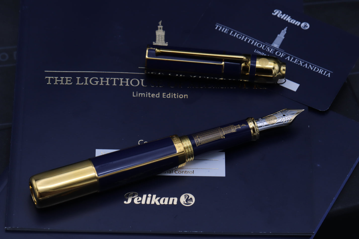Pelikan M1000 The Lighthouse of Alexandria LE440 Fountain Pen - NEVER INKED