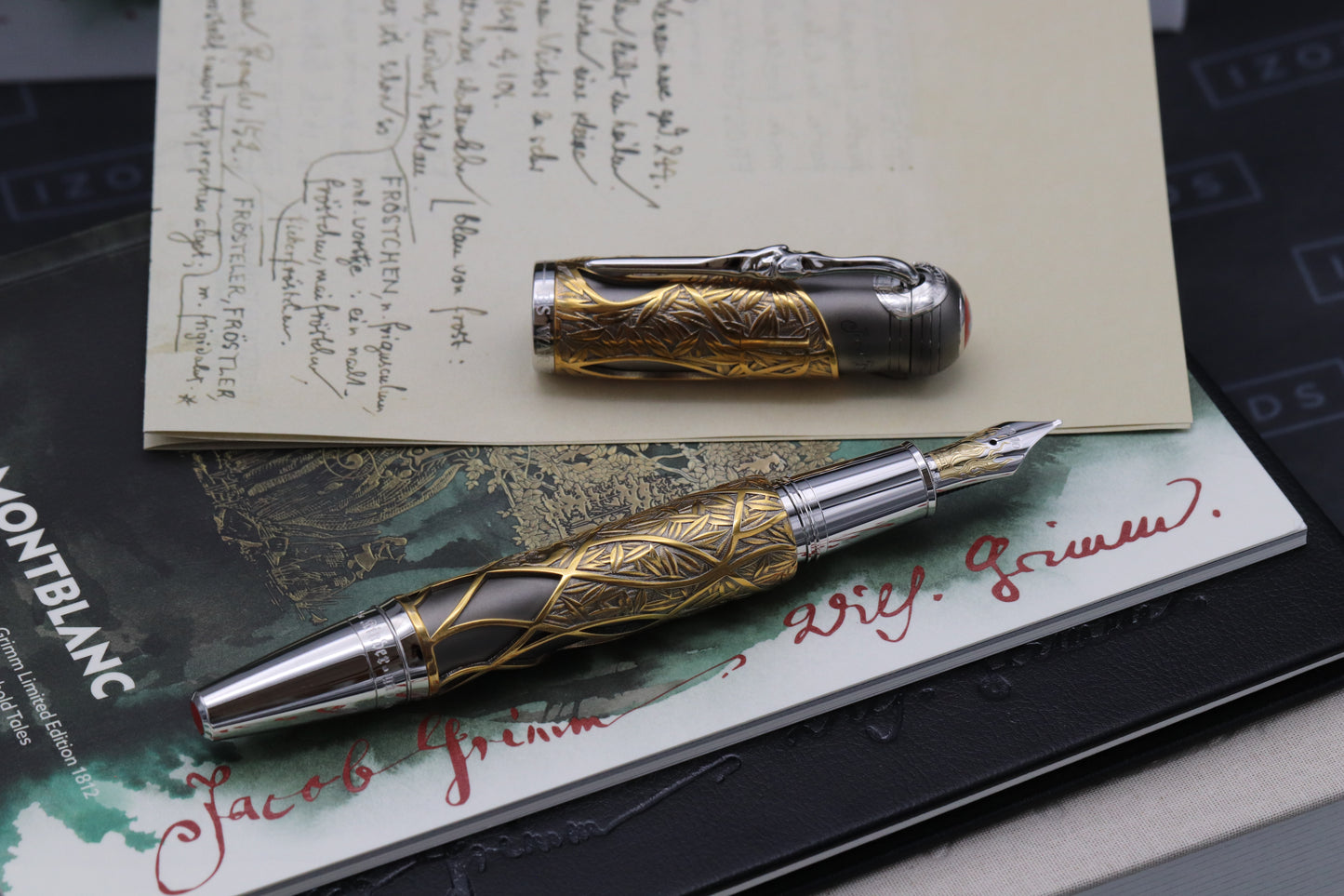 Montblanc Writers Edition Homage to Brothers Grimm 1812 Fountain Pen - UNUSED