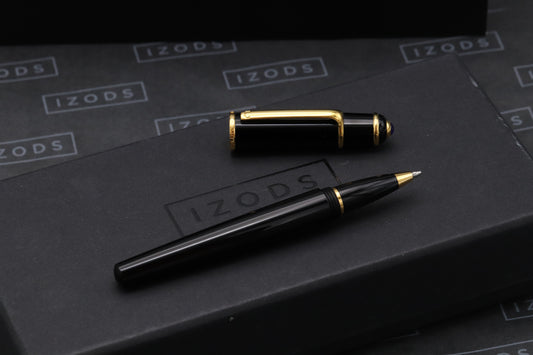 Cartier Diabolo Black Gold Rollerball Pen
