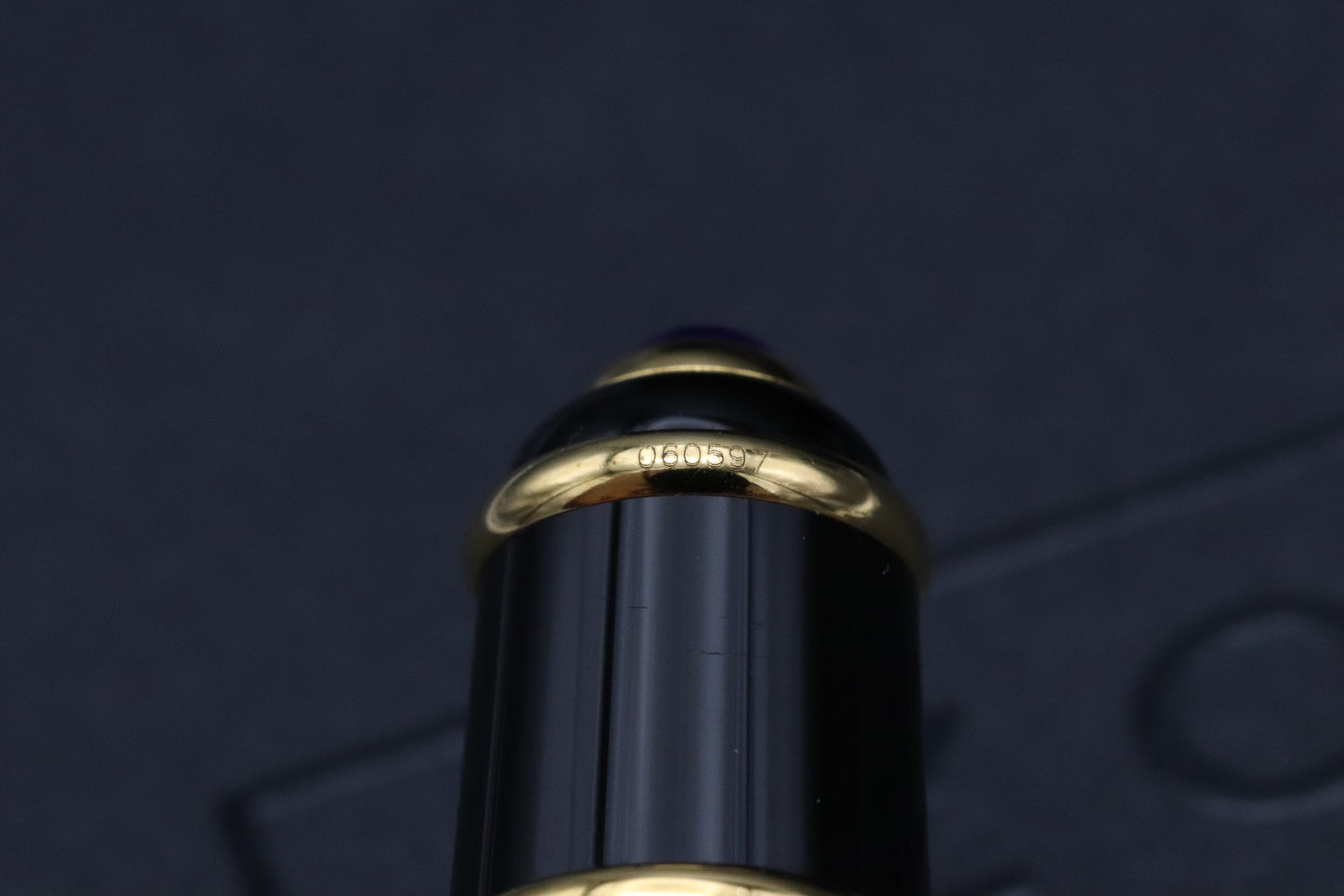 Cartier Diabolo Black Gold Rollerball Pen