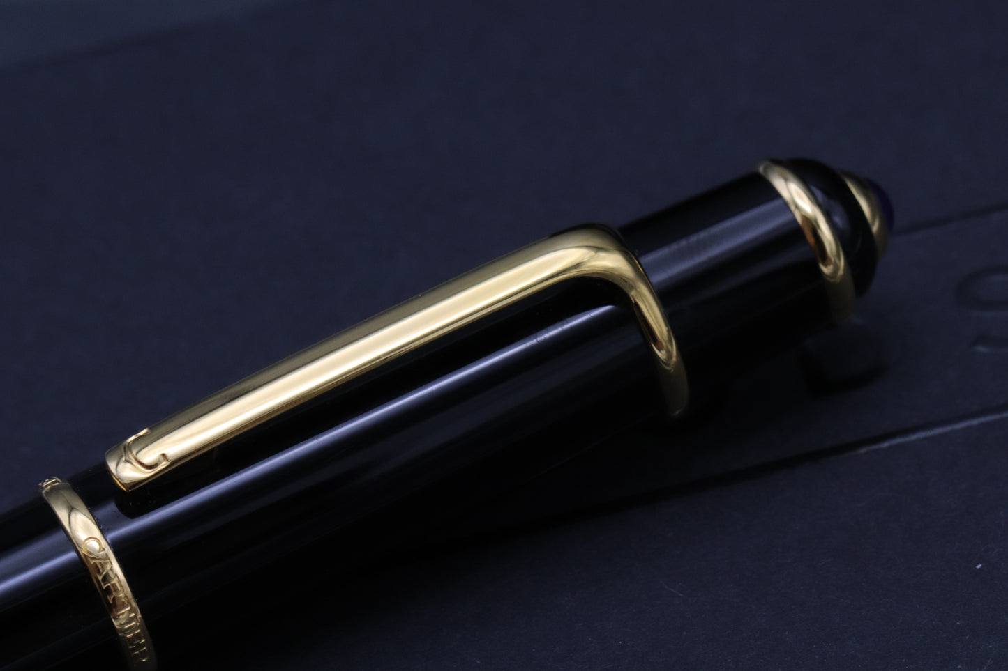 Cartier Diabolo Black Gold Rollerball Pen