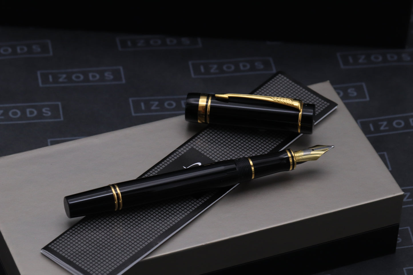 Parker Duofold International Black GT Fountain Pen - MK1 - 1994