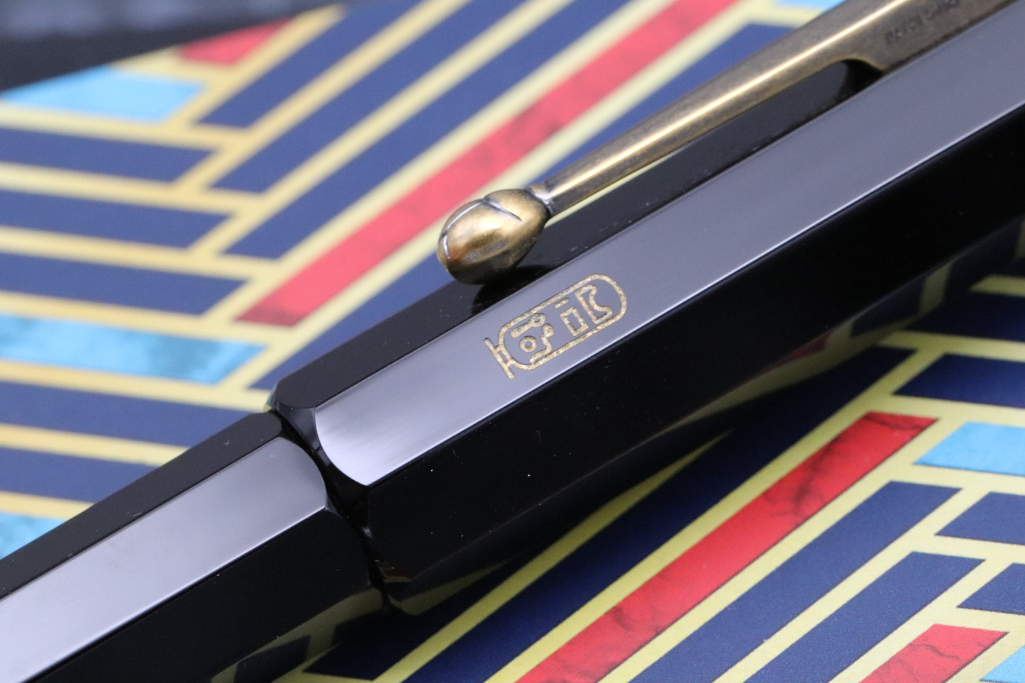 Montblanc Heritage Egyptomania Special Edition Black Fountain Pen - UNUSED - Fine Nib