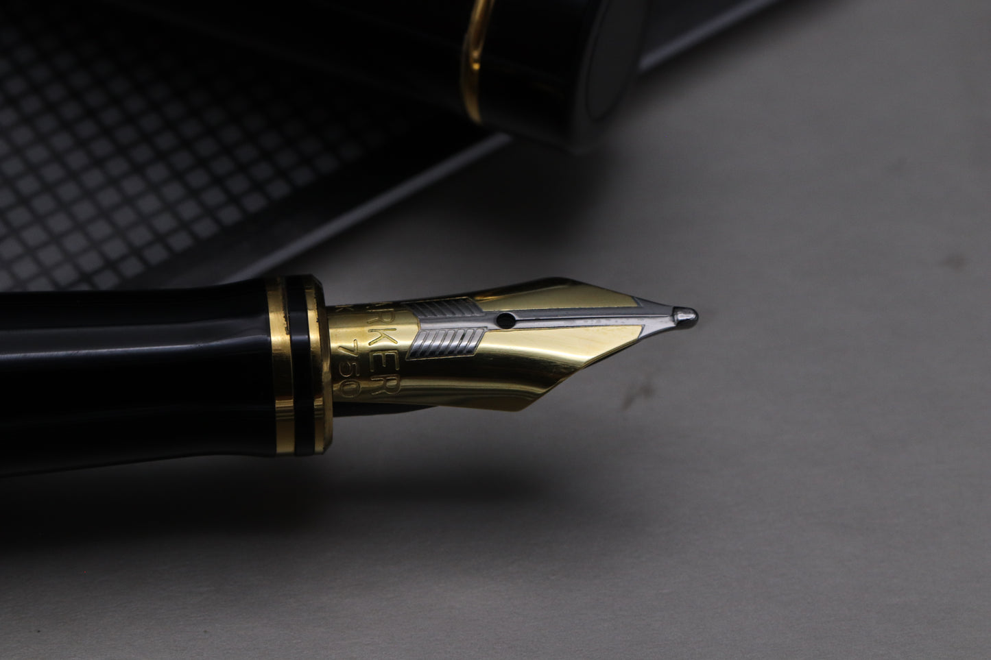 Parker Duofold International Black GT Fountain Pen - MK1 - 1994